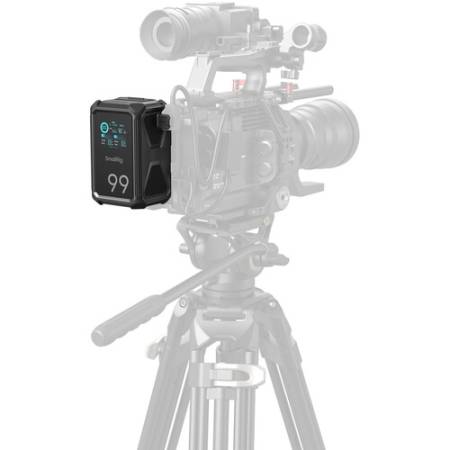 SmallRig 4984 X-Touch X99 - inteligentny akumulator V-Mount, przykład użycia